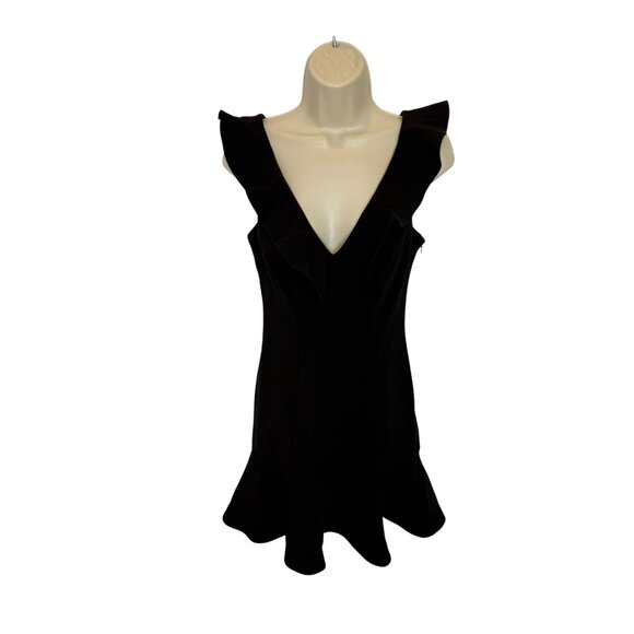Likely Black Harlow Ruffled Sleeveless Mini Dress NWT - Size 2 - Picture 2 of 9